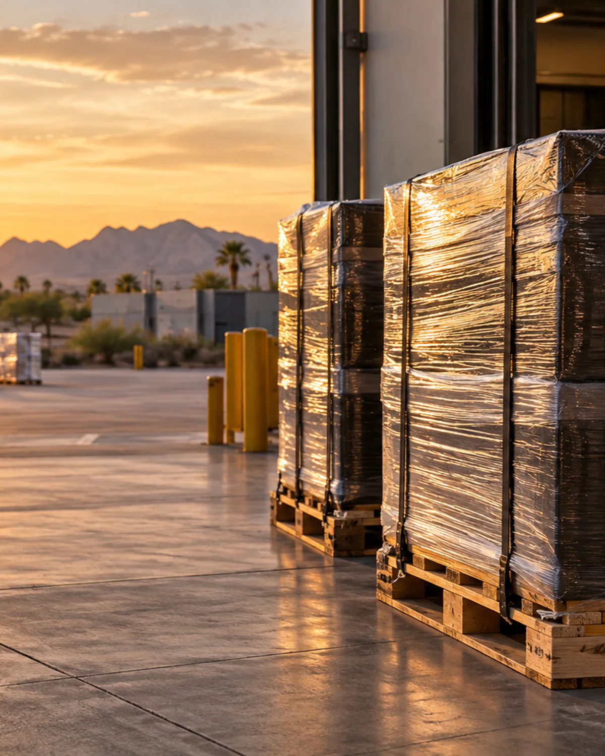 Supporting freight scene for freight services planning