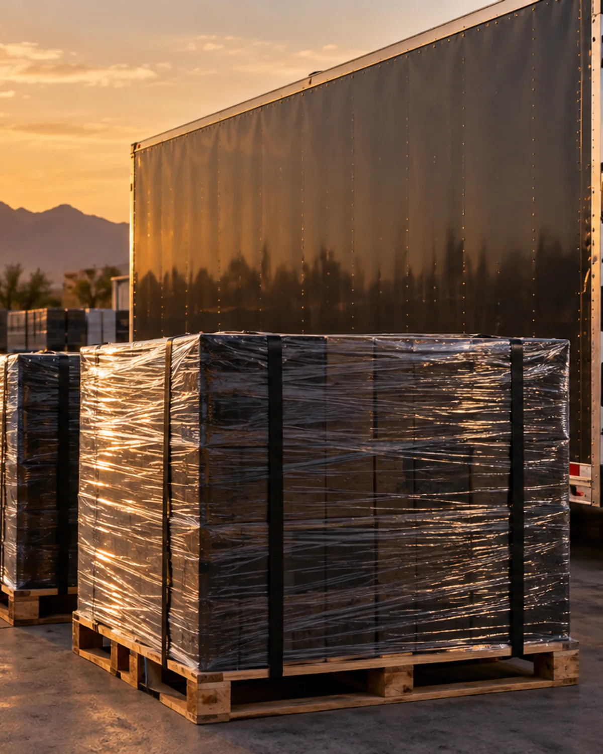 Supporting freight scene for freight shipping services planning