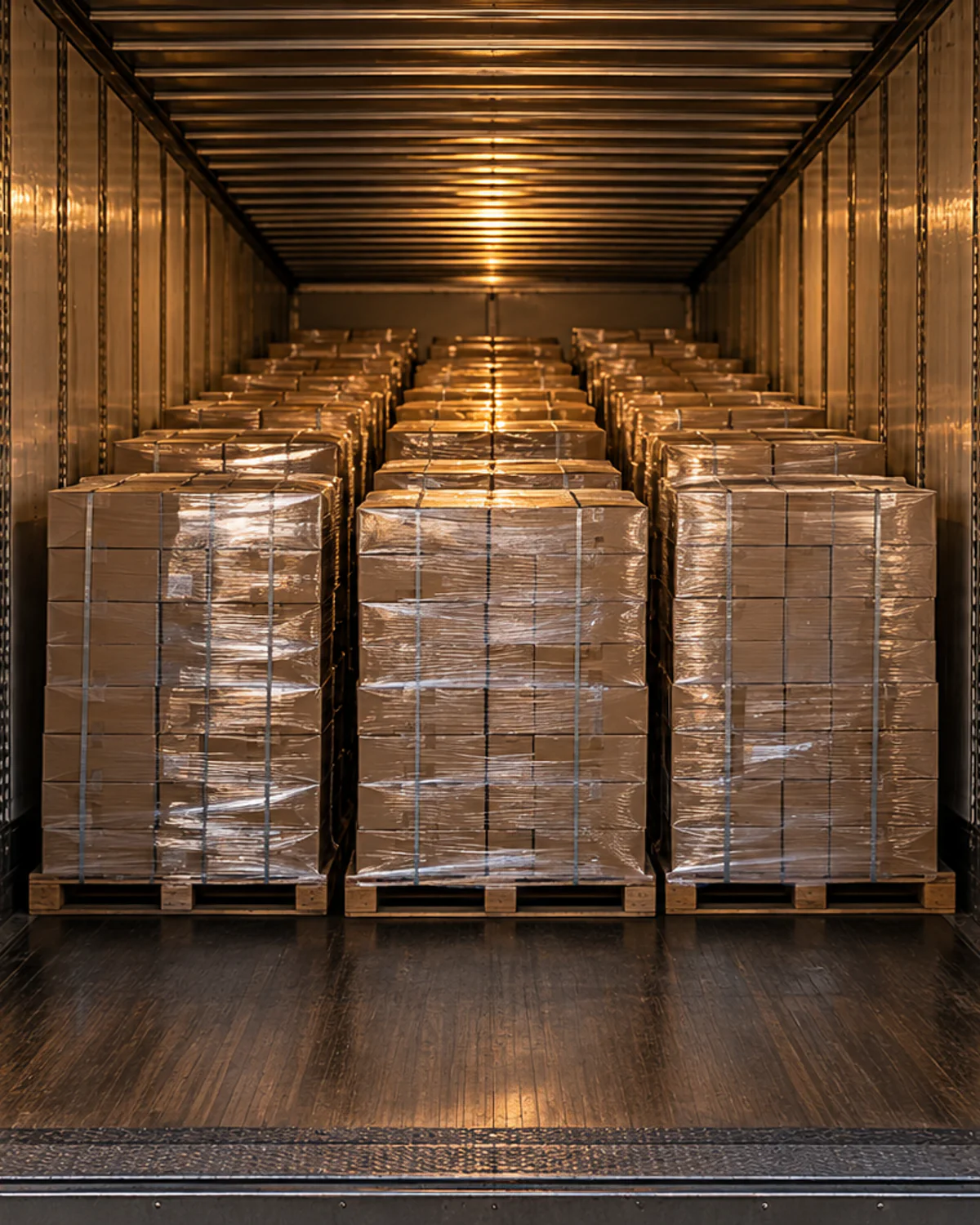 Supporting freight scene for full truckload (ftl) shipping planning